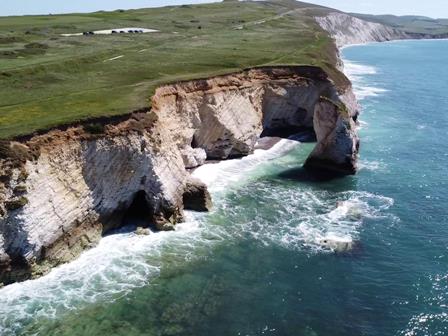 Freshwater Bay with blue sea
